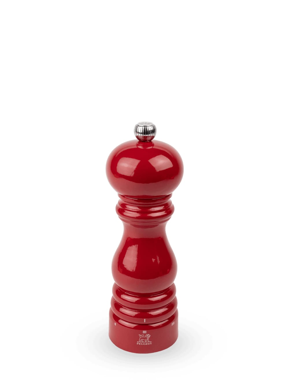 Moulin à sel bois u select laqué rouge passion 18cm