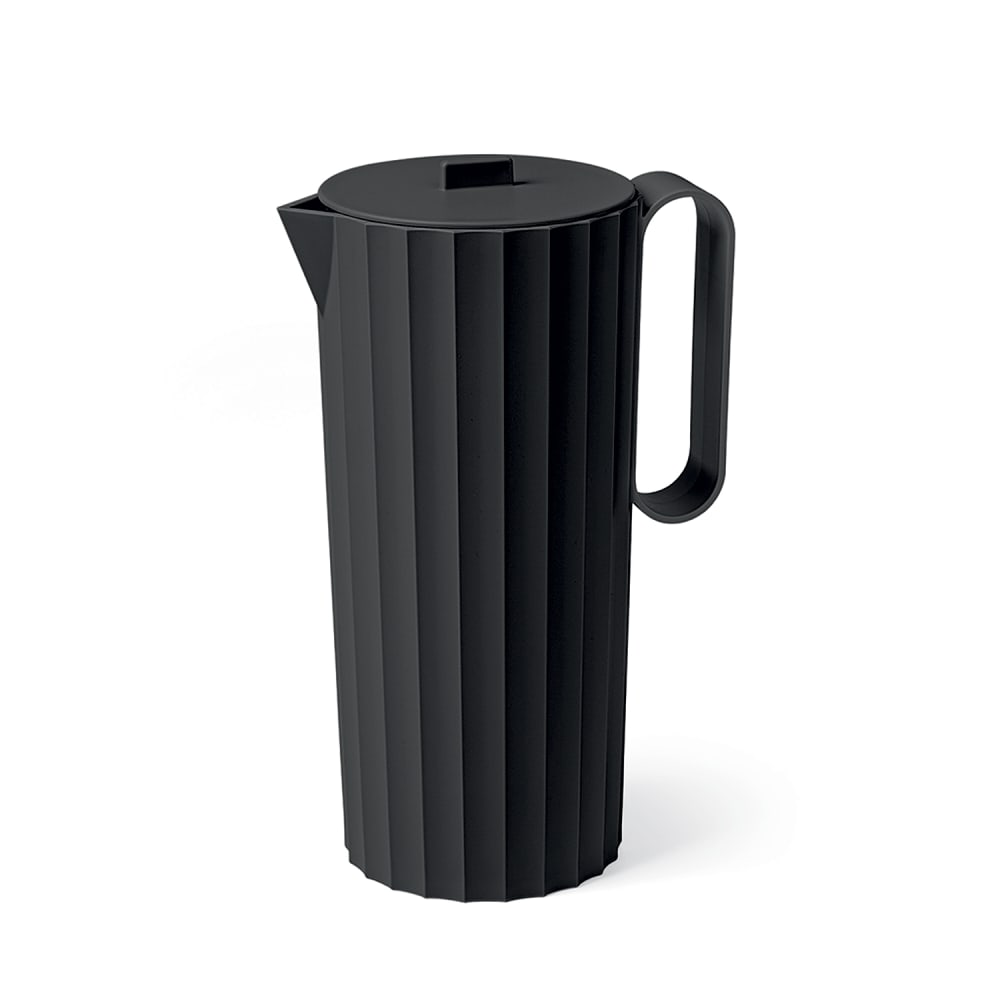 Carafe en polypropylène noir mat