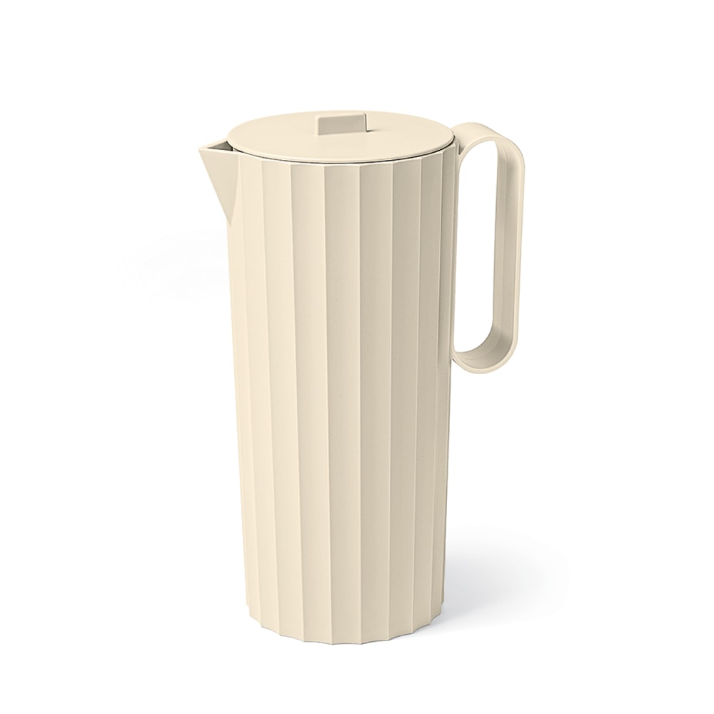 BlimPlus Carafe en polypropylène beige mat style contemporain - Pp - Polypropylène
