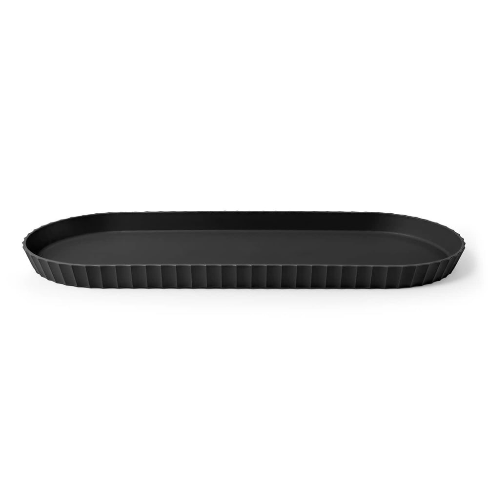 Plateau de service en polypropylène noir mat