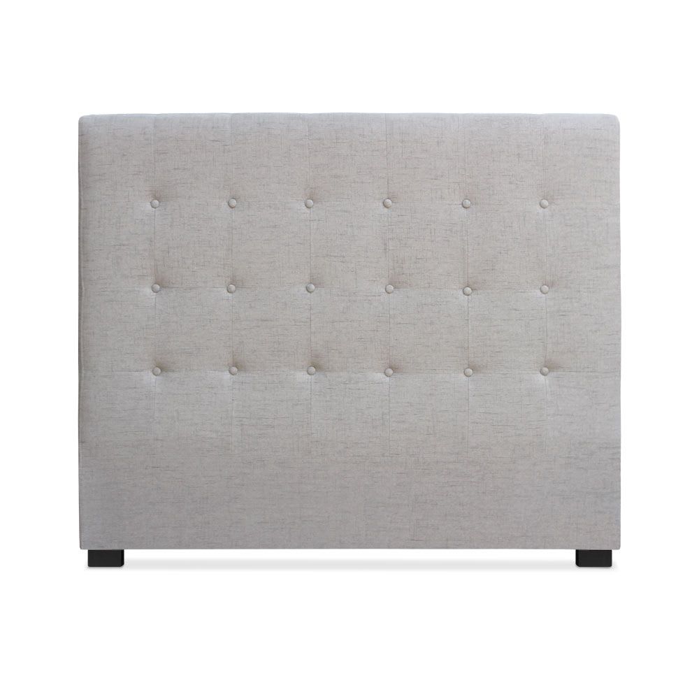 Tête de lit 140cm tissu beige