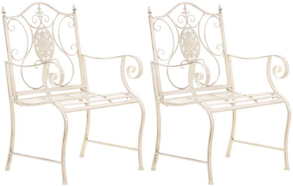 Lot 2 chaises de jardin