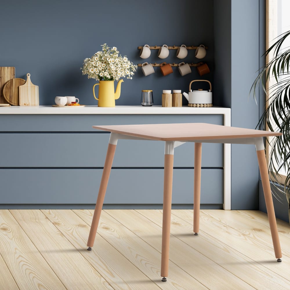 CLP Küschentisch eckig aus Holz natura style modern Braun Holz