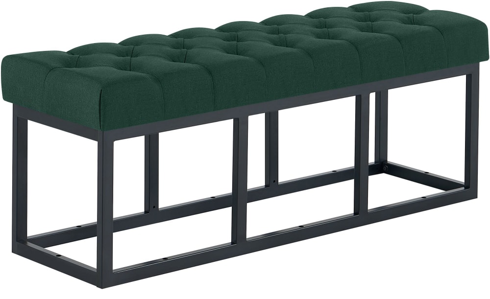 Banquette avec pieds - vert