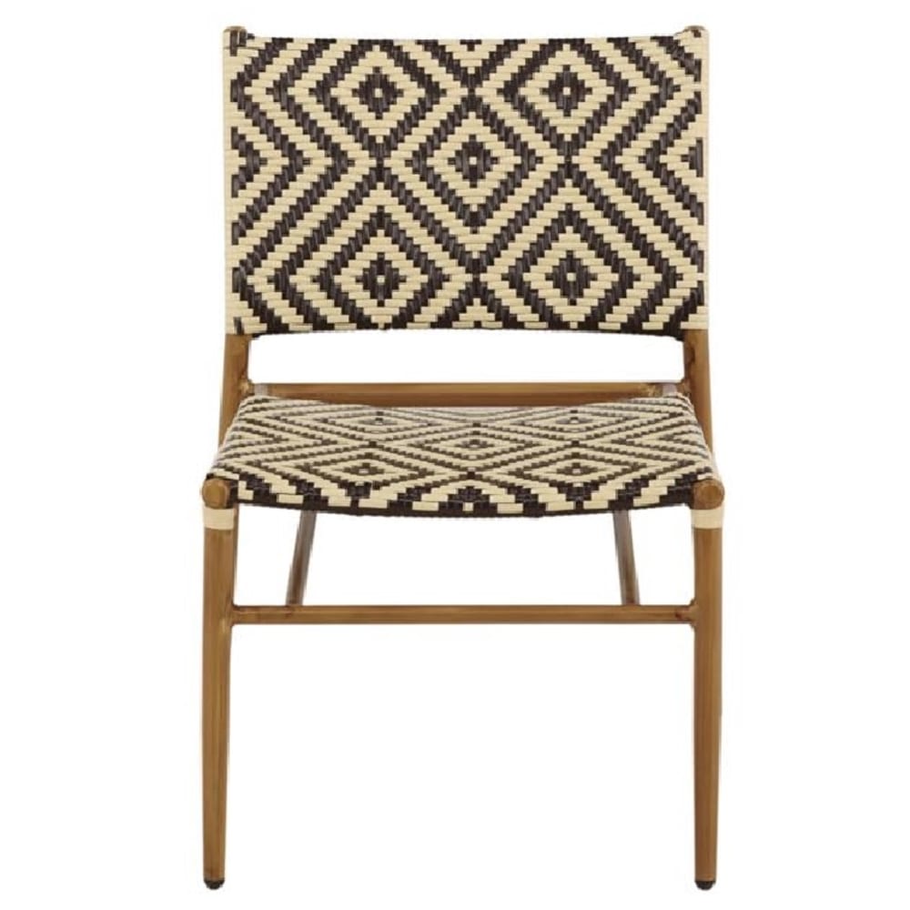 Fauteuil lounge brun