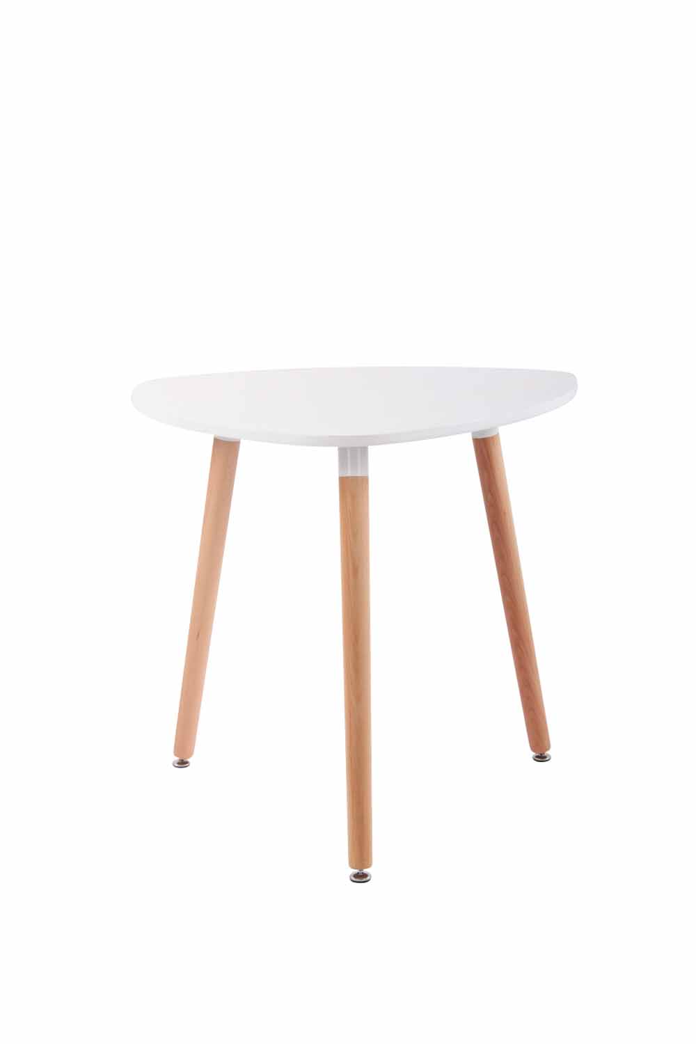 Mesa triangular para 2 personas en Madera Blanco - Maisons du Monde