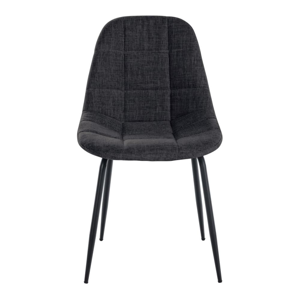 Sedia con seduta in Tessuto Colore grigio scuro - CLP