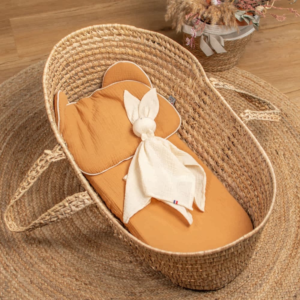 Spannbettlaken babykorb baumwollgaze - Maisons Du Monde