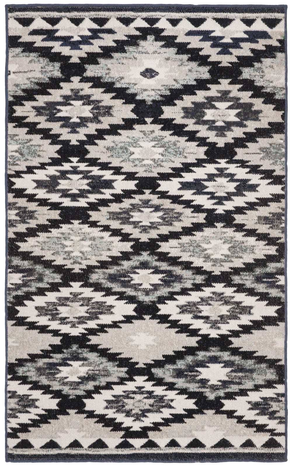 Tapis gris 122 x 183 cm