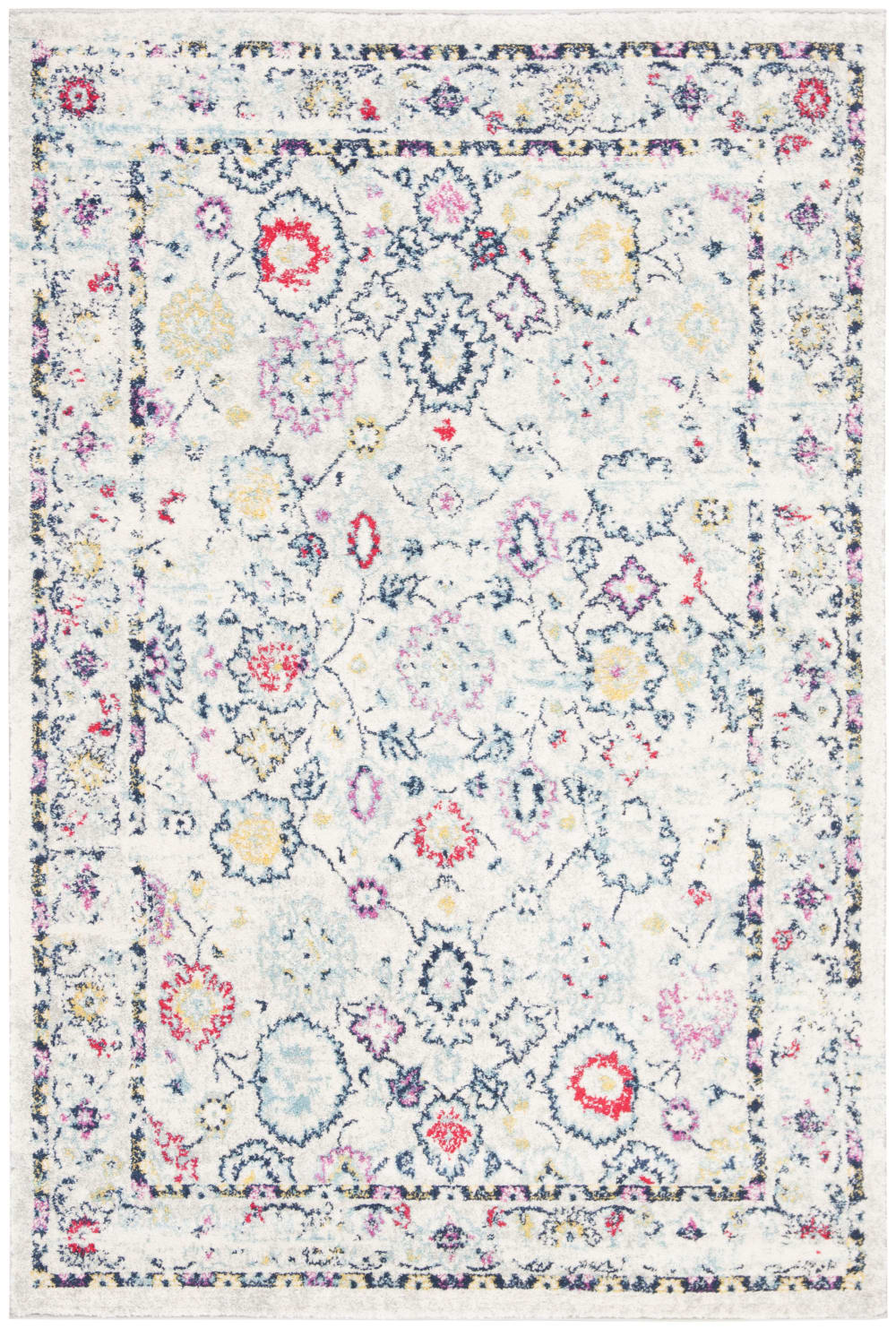 Tapis gris 122 x 183