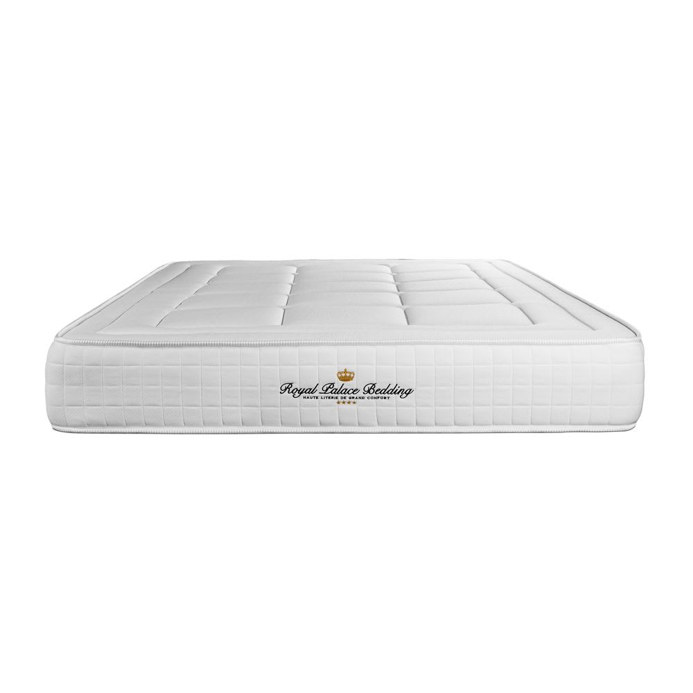 Royal palace bedding Matratze aus Memory-Schaum 140 x 220 cm, weiß, Härtegrad : Sehr fest style modern - Stoff