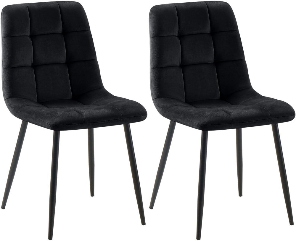 Lot 2 chaises avec pieds - assise