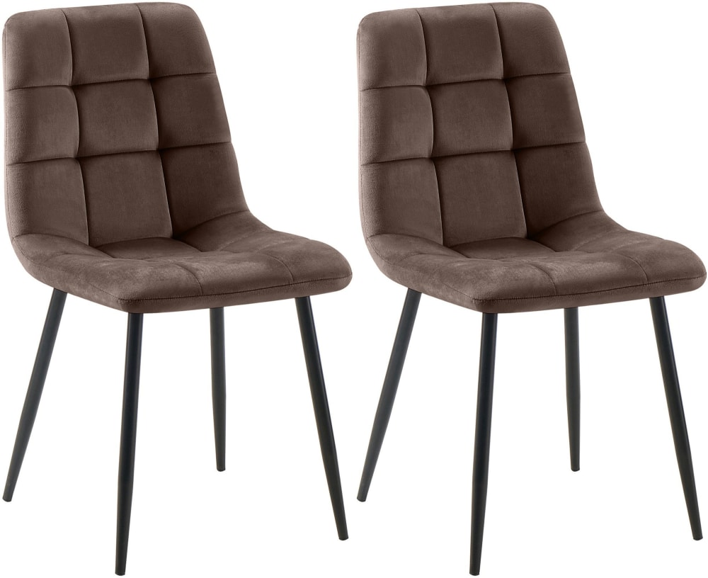 Lot 2 chaises avec pieds