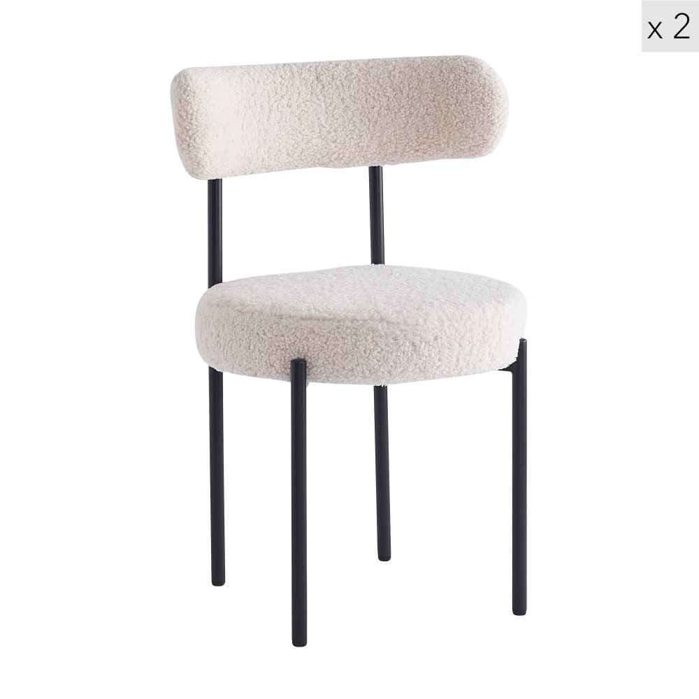 Lot 2 chaises salle