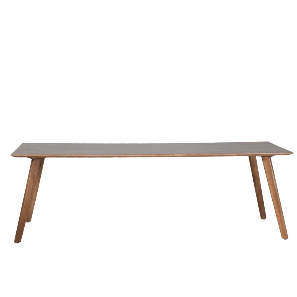 Giga Meubel Esstisch aus Mangoholz 200cm, natürlich style industrial Braun