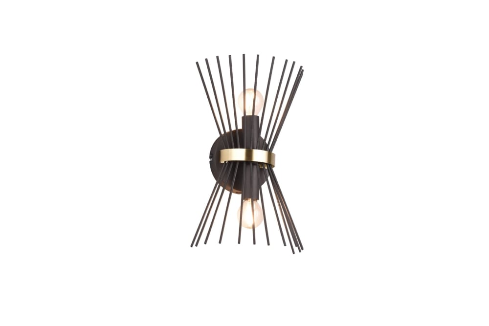 Applique en métal noir - Maisons du Monde