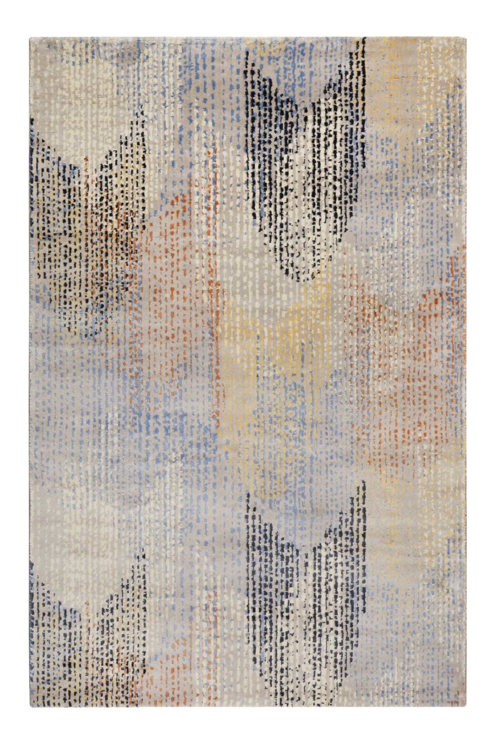 Esprit Flachgewebter Teppich mit mehrfarbigem Designmuster 80x150 style modern - Pes - Polyester