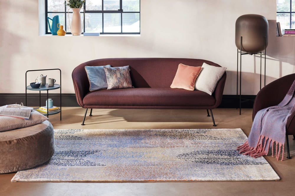 Tapis plat à motif design multicolore 80x150 — vue 3