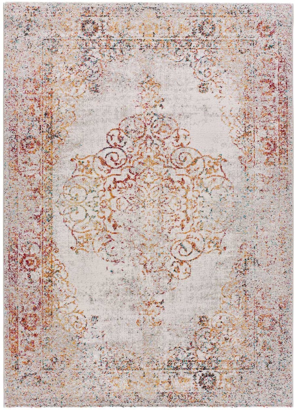Tapis vintage oriental multicolore 80x150 cm