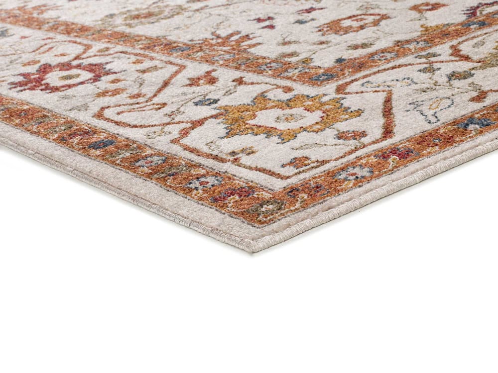 Tapis vintage oriental beige/terracotta 140x200 cm — vue 4