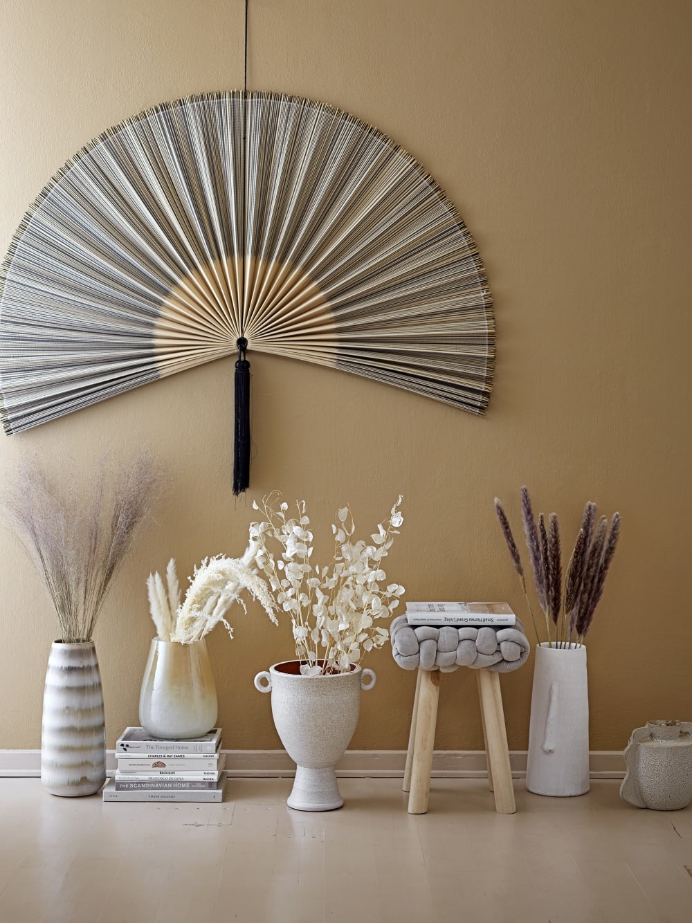 Decoración de pared de bambú negro h72 - Maisons du Monde