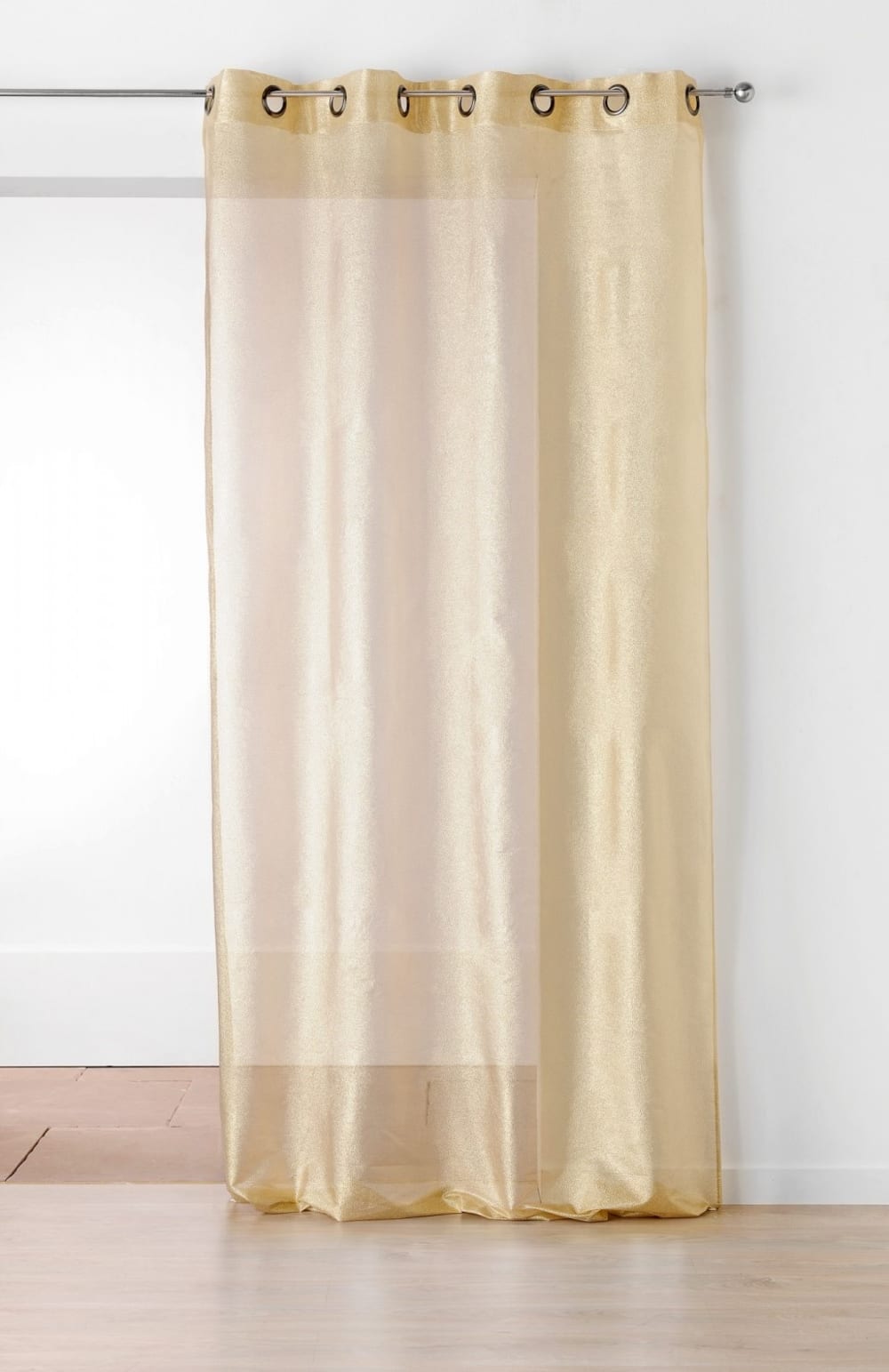 Voilage design doré 150x240cm