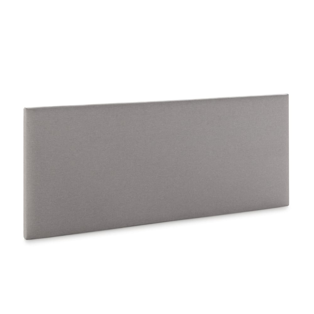 Tête de lit recouverte de tissu Gris Clair 150x60 cm