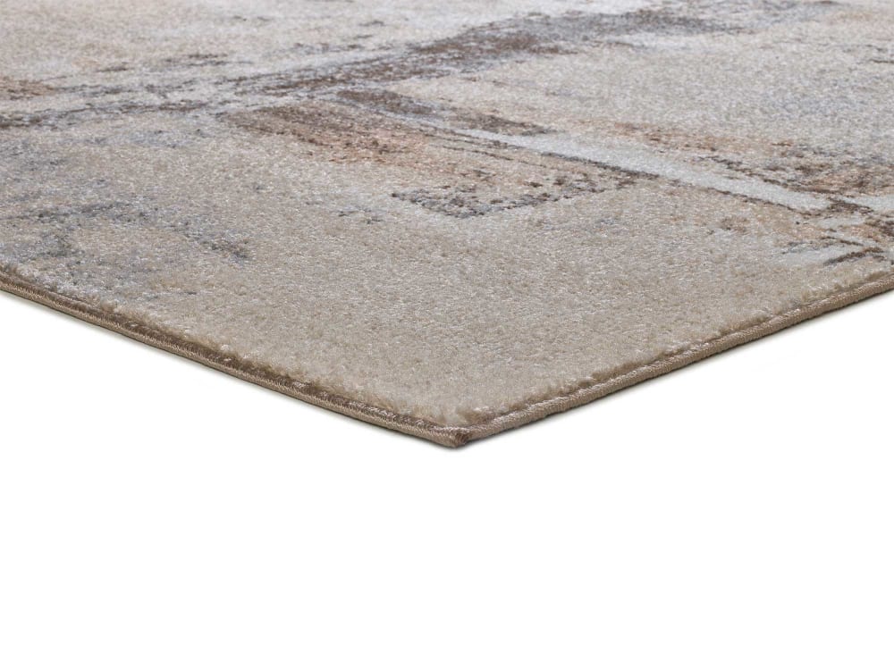 Tapis abstrait beige 120x170 cm — vue 4