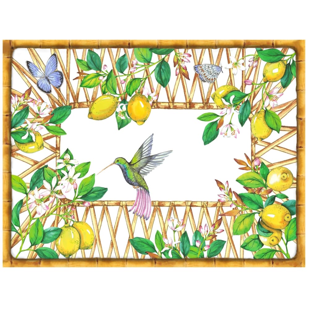 Set de table rectangulaire (40 x 30 cm) lot de 6 - capri