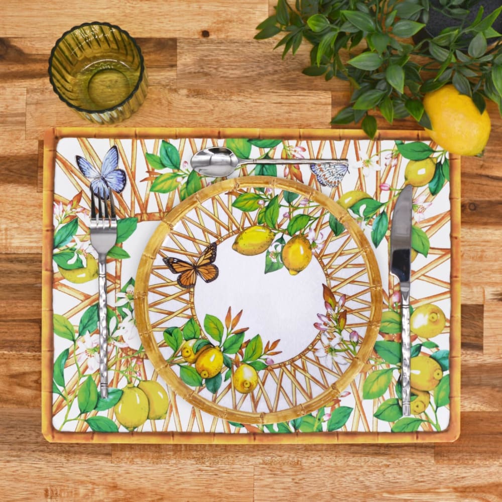 Set de table rectangulaire (40 x 30 cm) lot de 6 - capri - Maisons du Monde