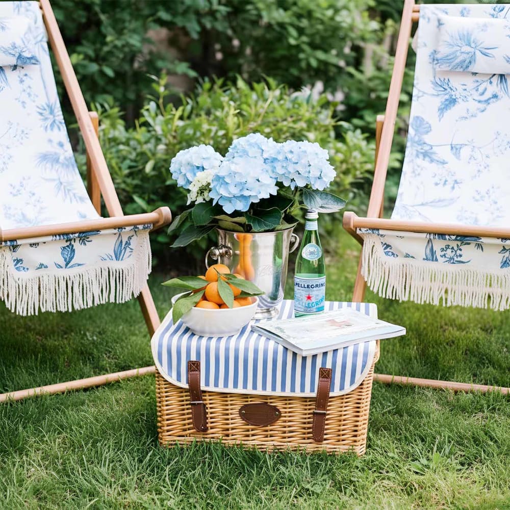 Panier pique-nique Saint-Malo avec table - 4 personnes