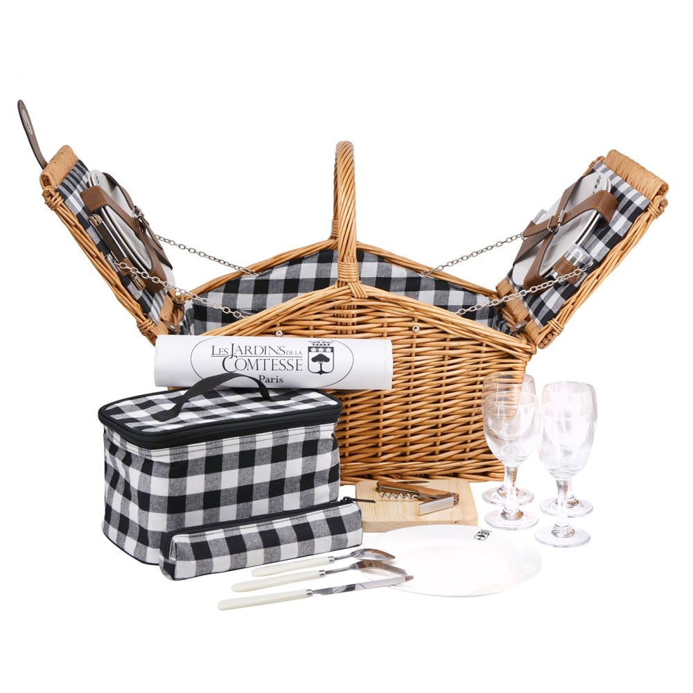 Panier pique-nique en - osier
