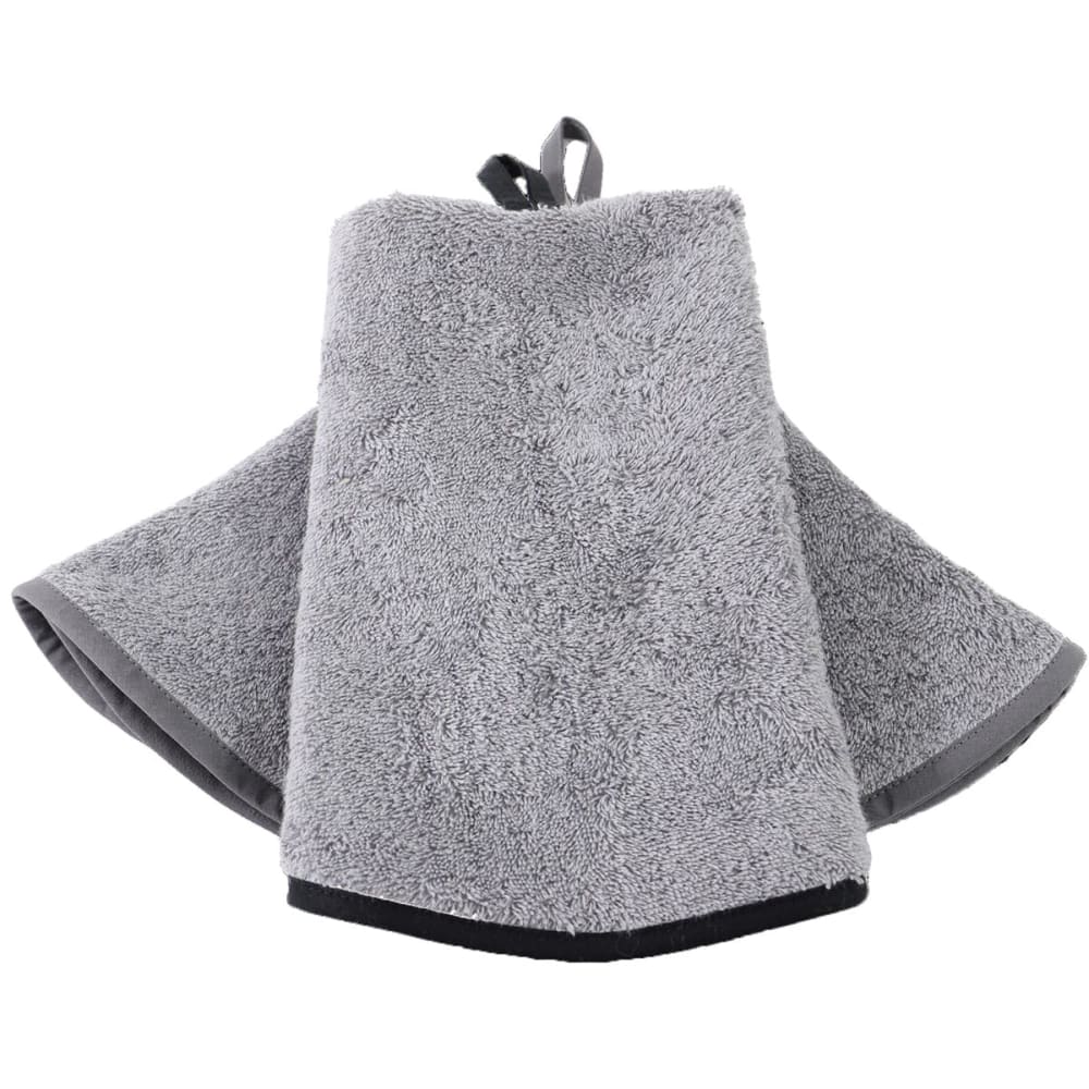 Lot de 2 essuies mains en coton gris