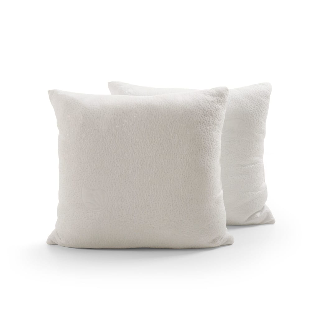 Pack 2 oreillers 70x40cm - Tissu thermo-régulable - Doux