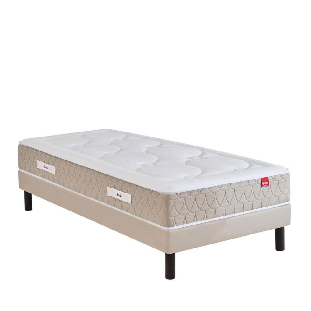 Matelas à ressorts et latex, accueil équilibré - 90x190 cm - Maisons du Monde