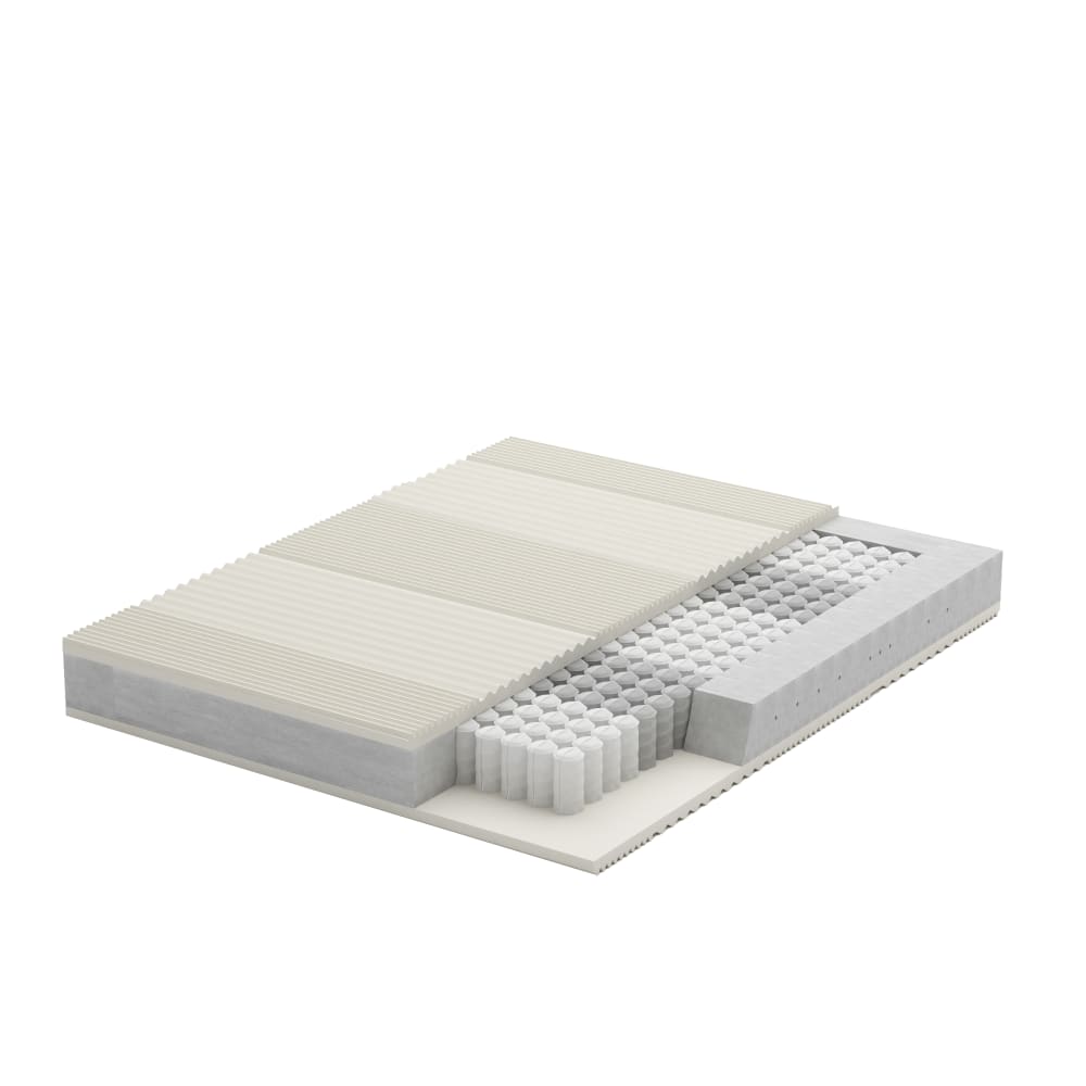 Materasso Molle Indipendenti e Memory Ice  11 zone 140x190x23 -