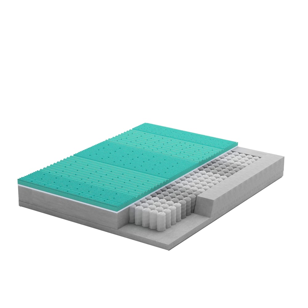 Materasso 800 Molle Indipendenti Memory Aloe 15 zone 120x200x30 -