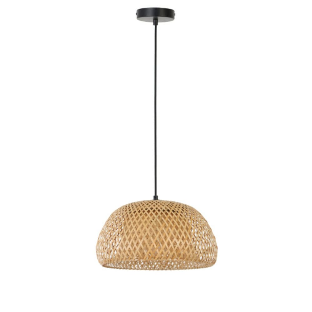 Light & Living Hängeleuchte aus Bambus, braun, Ø36 cm style landhaus - Bambus