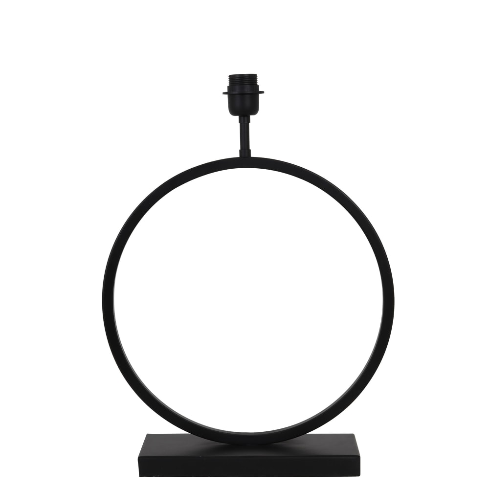 Lampadaire noir métal 40x12,5x54cm