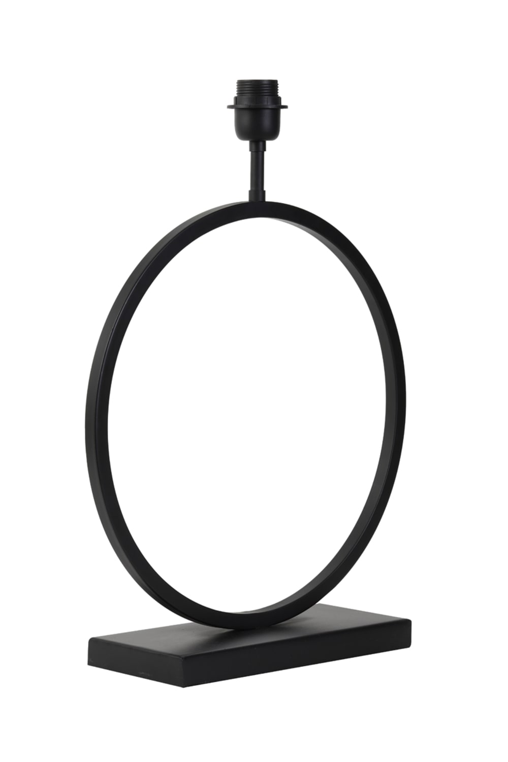 Lampadaire noir métal 40x12,5x54cm — vue 4