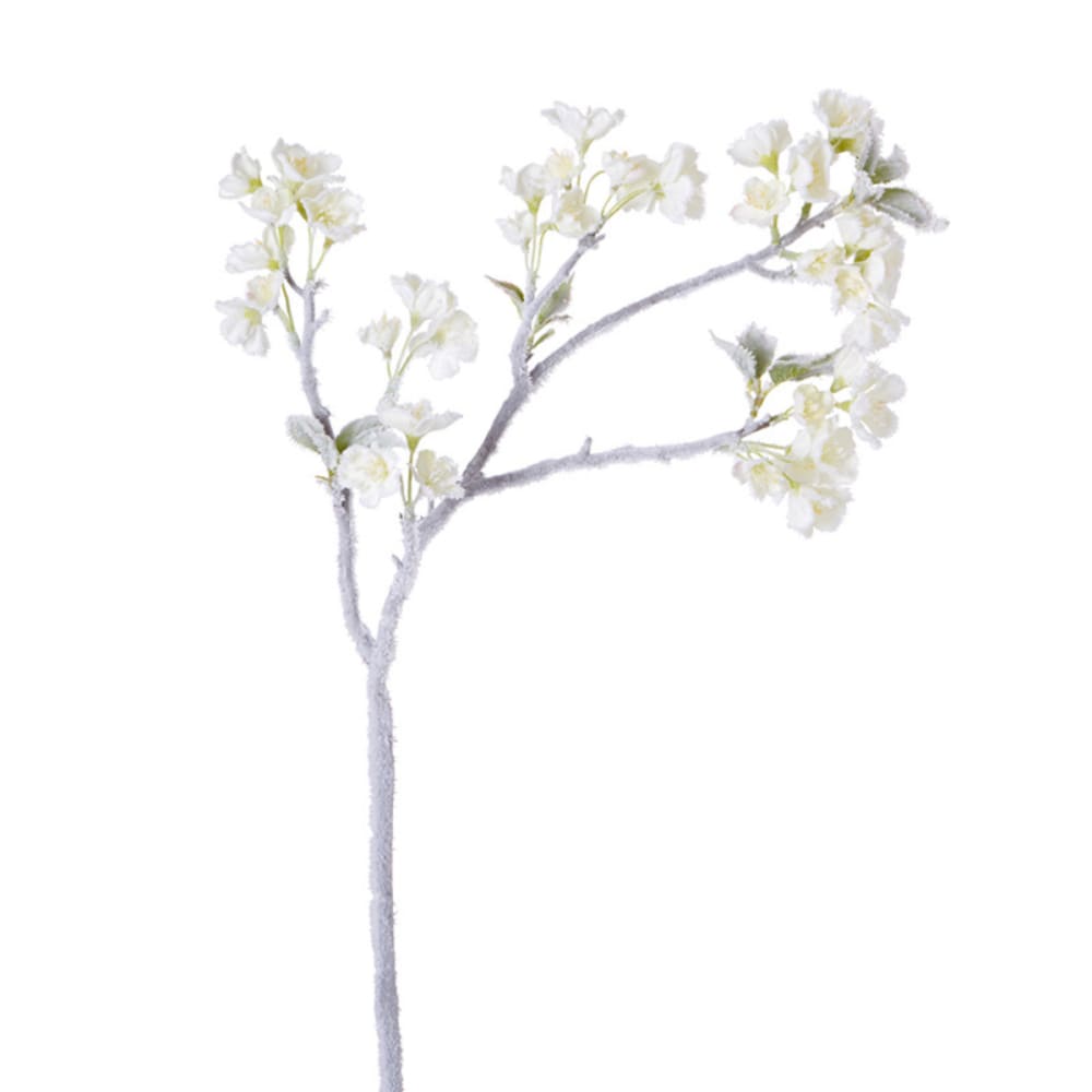 Tige de cerisier des neiges artificielle blanche H85 - Maisons du Monde