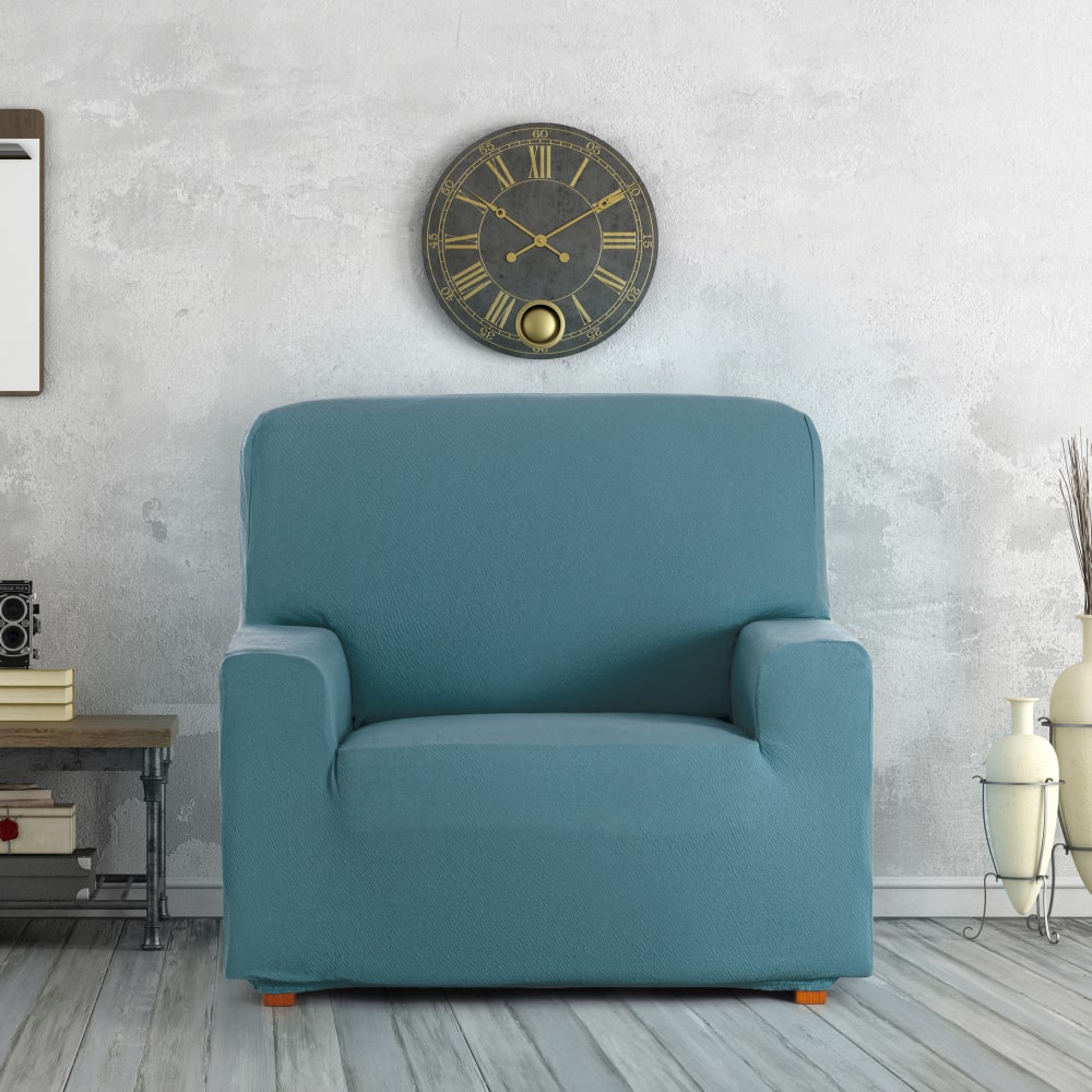 Housse de fauteuil extensible émeraude 80 130 — vue 3