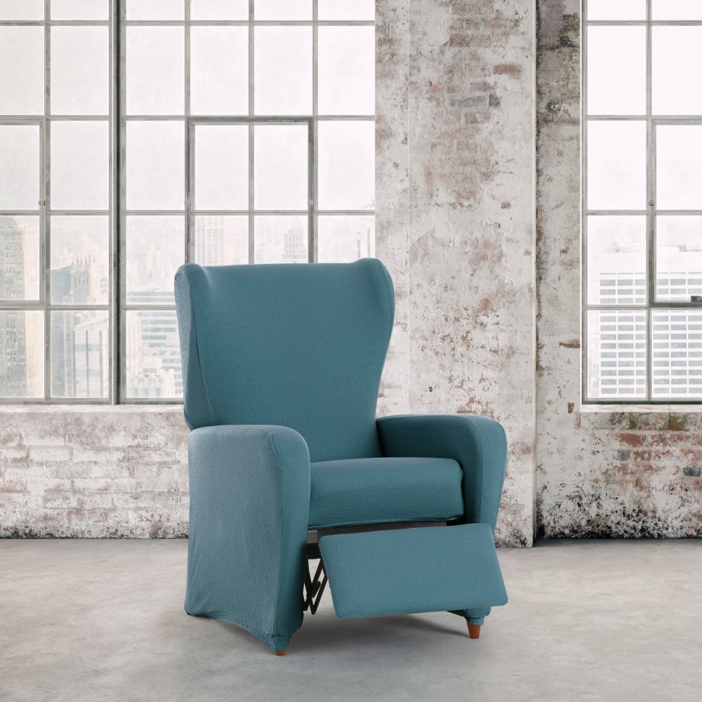 Bi-elastischer Relax-Stuhlbezug 60 - 75 cm, Smaragdgrün - Maisons