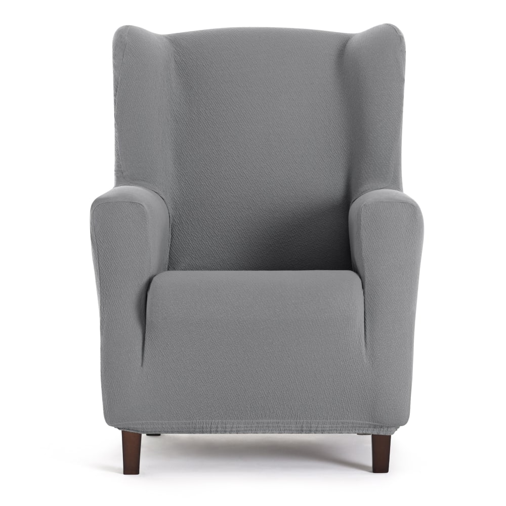 Housse de fauteuil oreiller gris 70  90