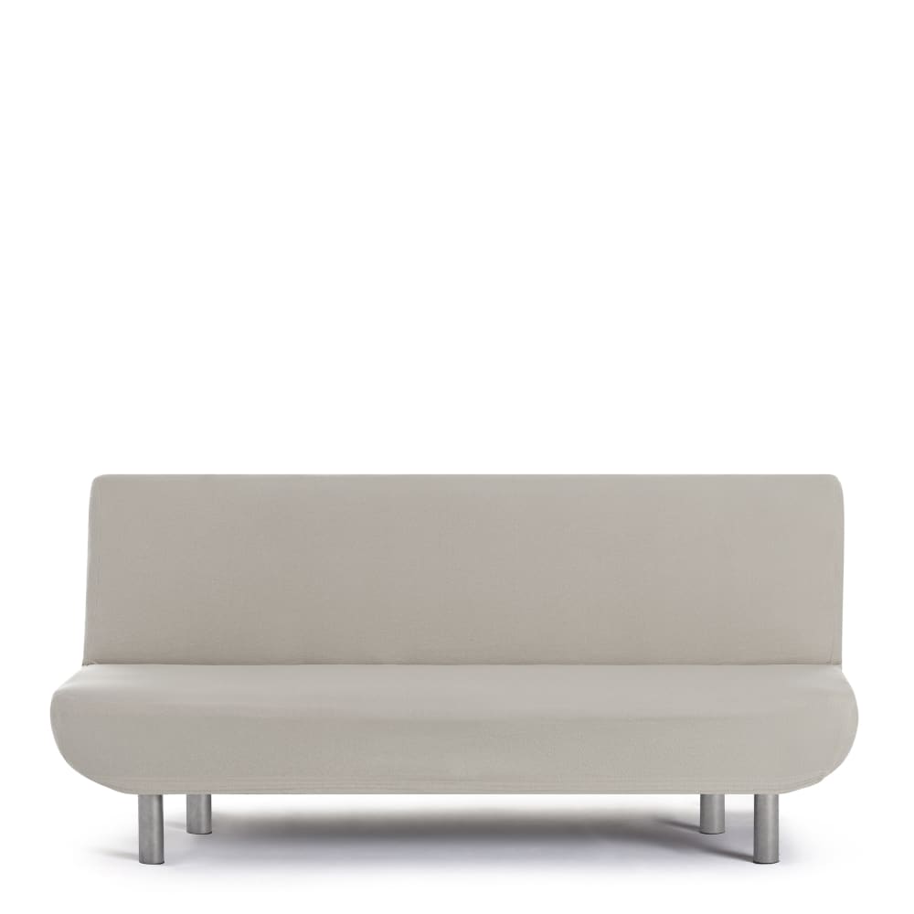 Housse de canapé 3 places clic clac extensible lin 180  200 cm