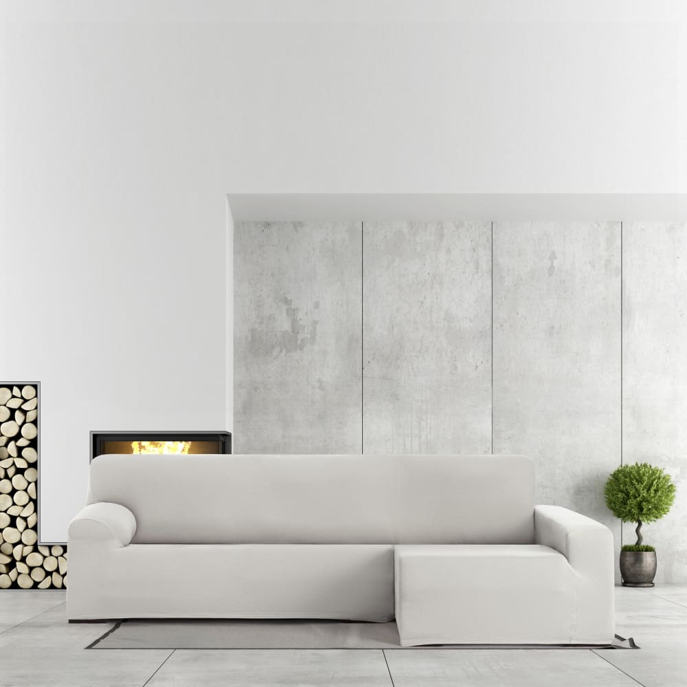 Housse de canapé en l droite écru 250 310 cm - Maisons du Monde