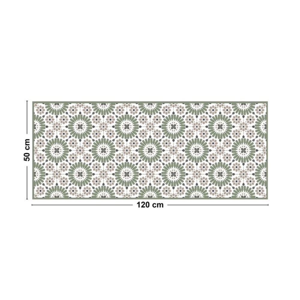 Tapis antidérapant - vinyle - int./ext. - multicolore - 50x120cm — vue 3
