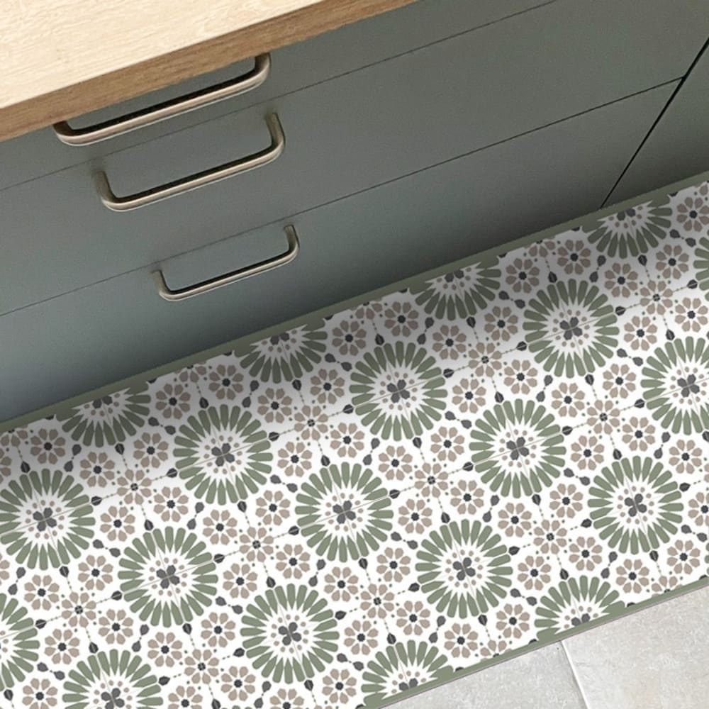 99Déco Rutschfeste Vinylmatte – innen/außen – in mehreren Größen Grün Pva - Polyvinylacetat