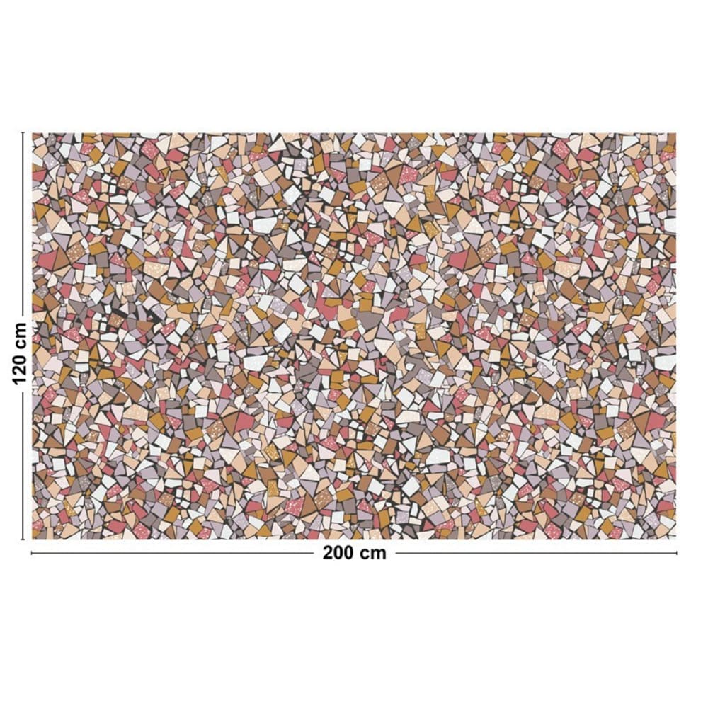 Tapis antidérapant - vinyle - int./ext. - multicolore - 120x200cm — vue 3