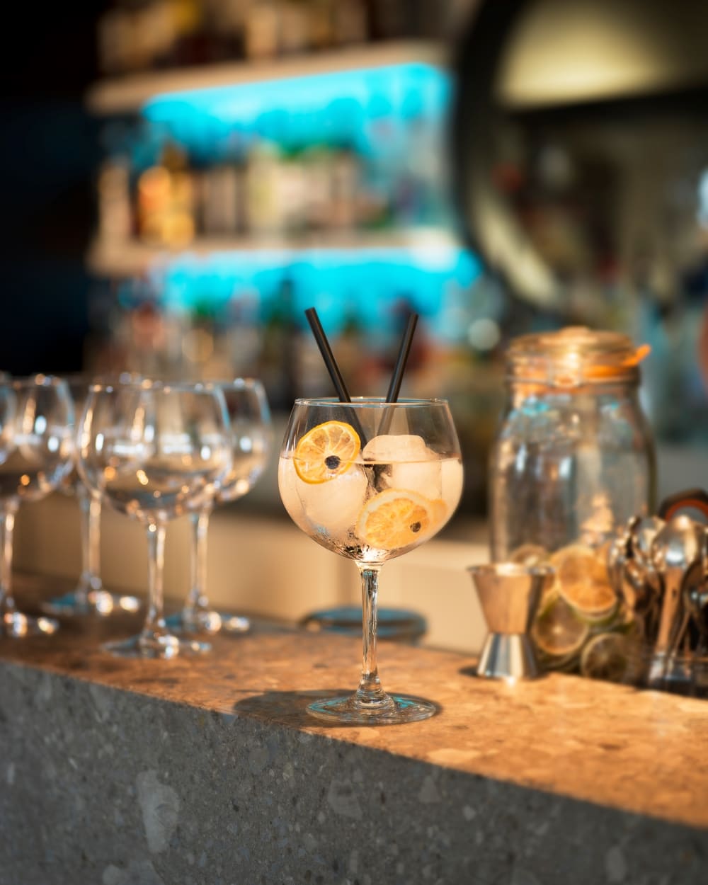 Lot de 6 Verres à Gin, transparent, 70 cl - Maisons du Monde